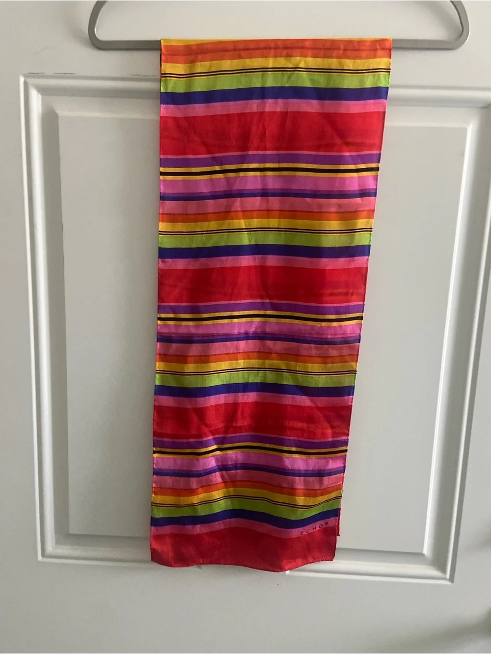 Echo silk scarf